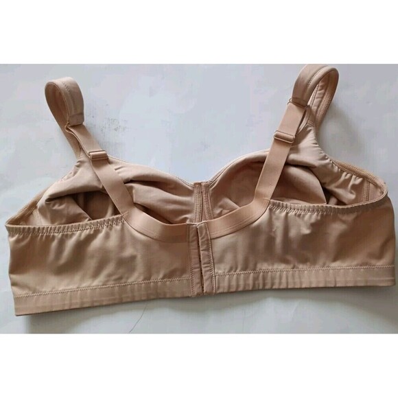 Cacique Wireless Minimizer Bra Size 46C Nude Support T-Shirt Bra Full Coverage - Picture 3 of 6